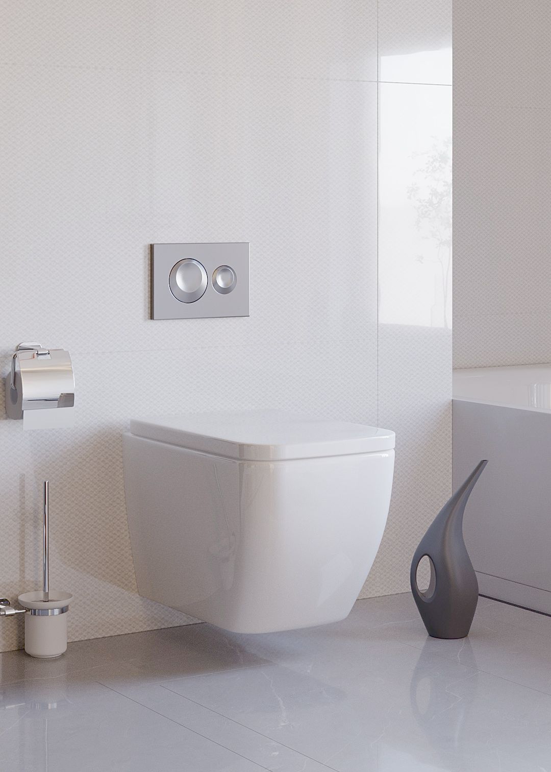 Modern Bidet/Lota/Bodna BPA Free Antibacterial Coat Discreet Jug/Toilet 1.5L